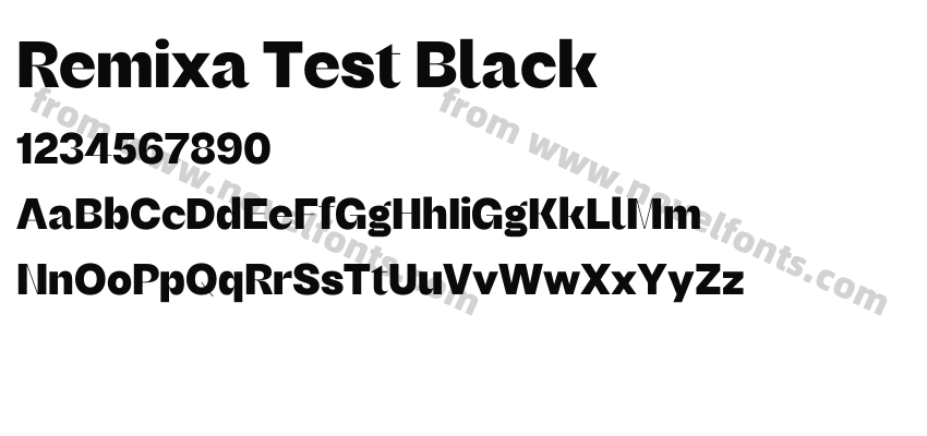 Remixa Test BlackPreview