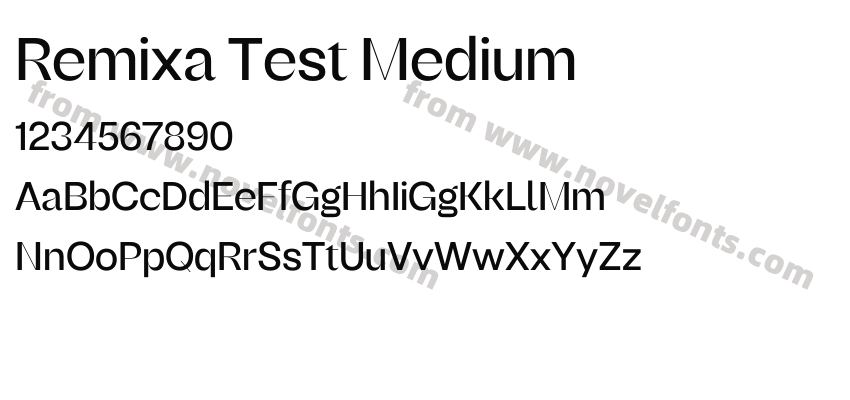 Remixa Test MediumPreview