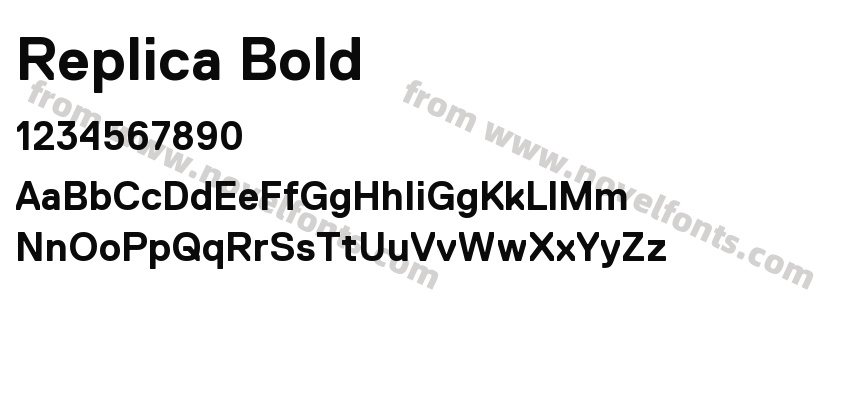 Replica BoldPreview