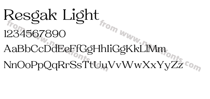 Resgak LightPreview
