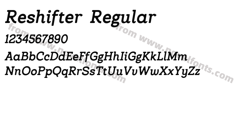 Reshifter RegularPreview