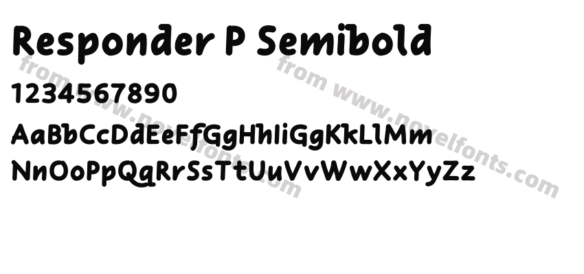 Responder P SemiboldPreview