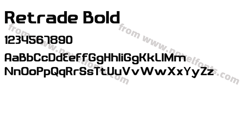 Retrade BoldPreview