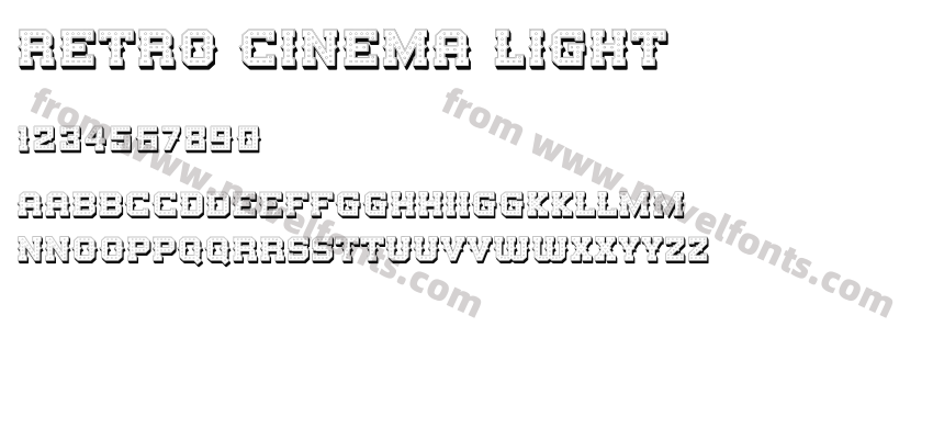 Retro Cinema LightPreview