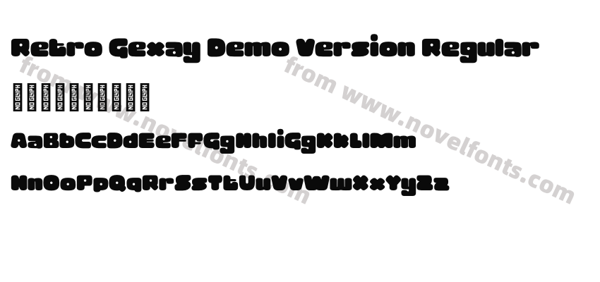 Retro Gexay Demo Version RegularPreview