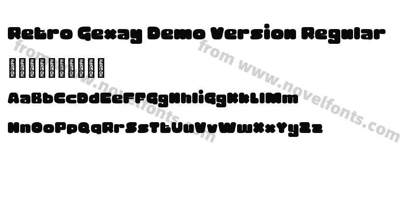 Retro Gexay Demo Version RegularPreview
