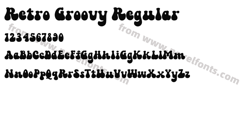 Retro Groovy RegularPreview