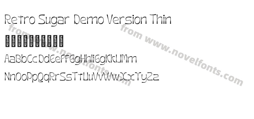 Retro Sugar Demo Version ThinPreview