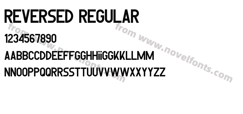 Reversed RegularPreview