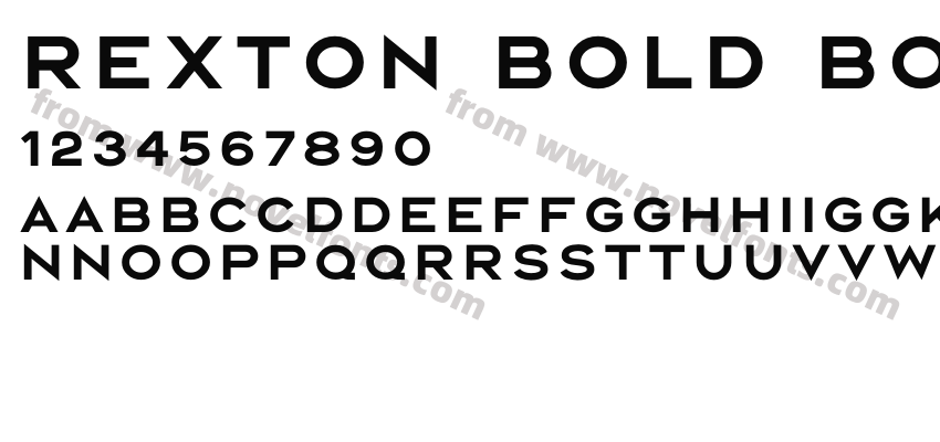 Rexton Bold BoldPreview