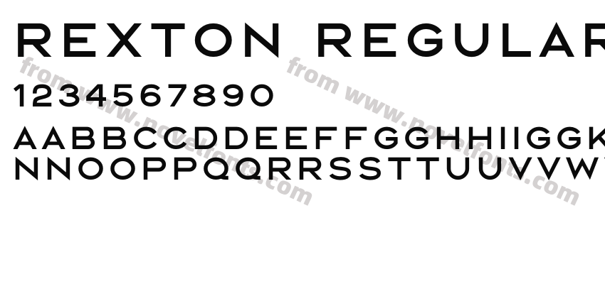 Rexton Regular RegularPreview