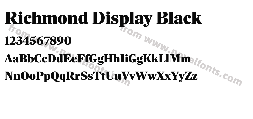 Richmond Display BlackPreview