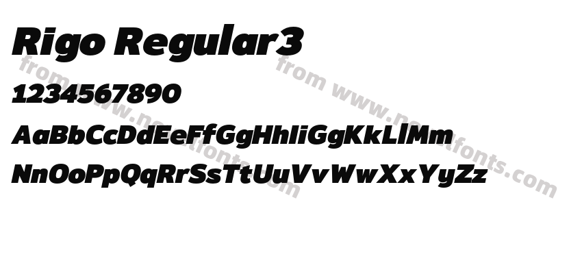 Rigo Regular3Preview