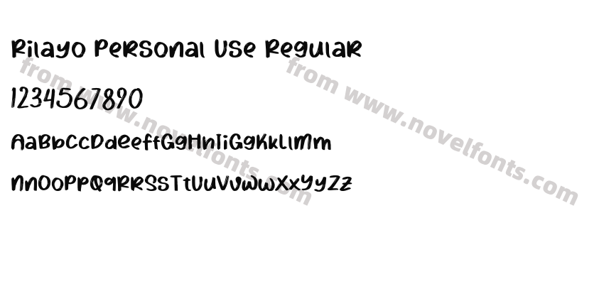 Rilayo Personal Use RegularPreview