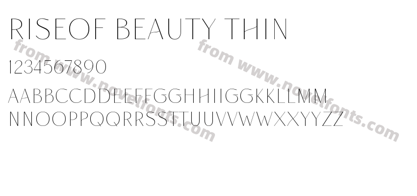 Riseof Beauty ThinPreview