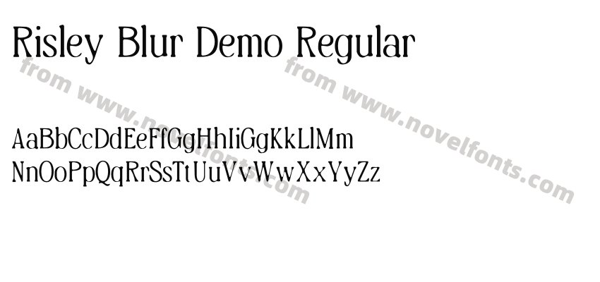 Risley Blur Demo RegularPreview