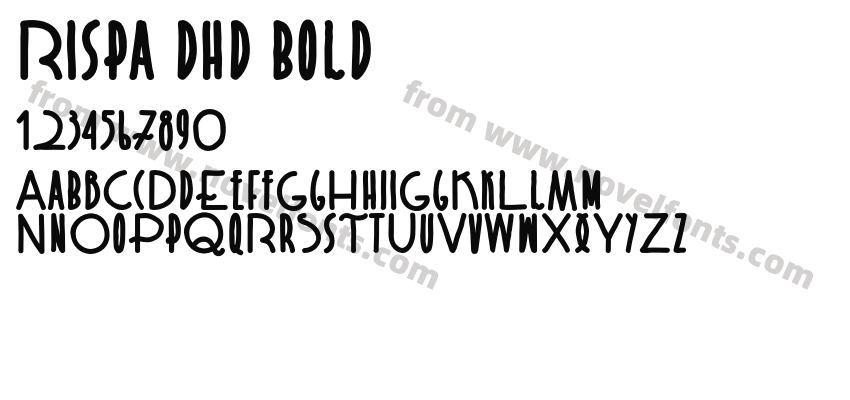 Rispa dhd BoldPreview