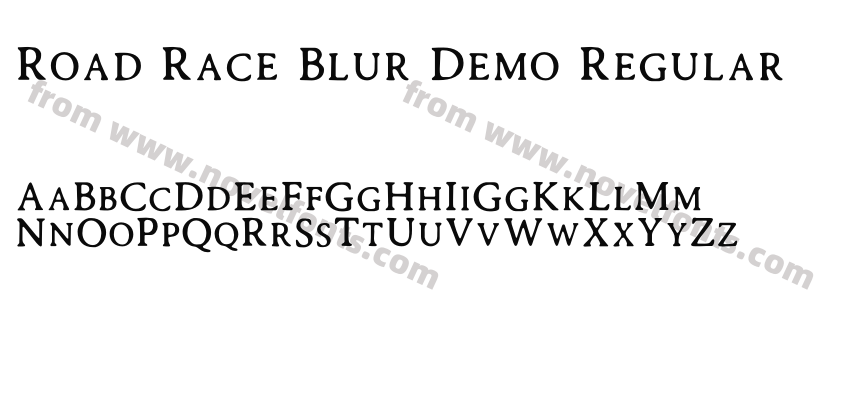 Road Race Blur Demo RegularPreview