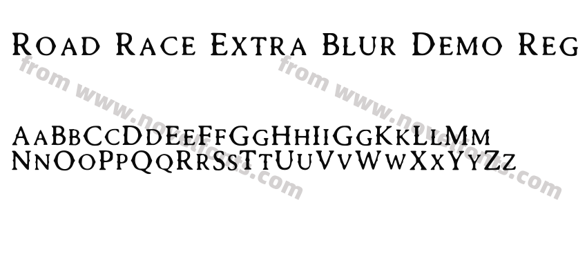 Road Race Extra Blur Demo RegPreview
