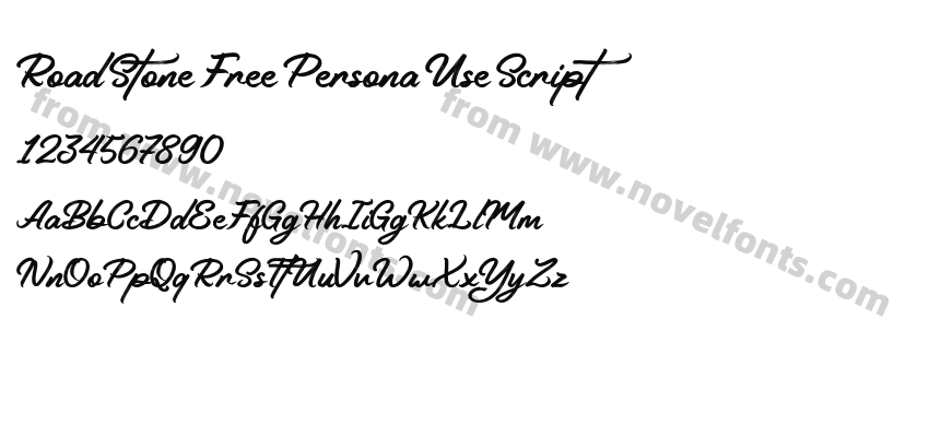 Road Stone Free Persona Use ScriptPreview