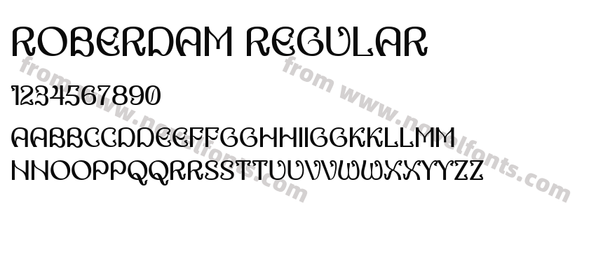 Roberdam RegularPreview