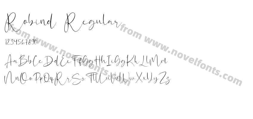 Robind RegularPreview