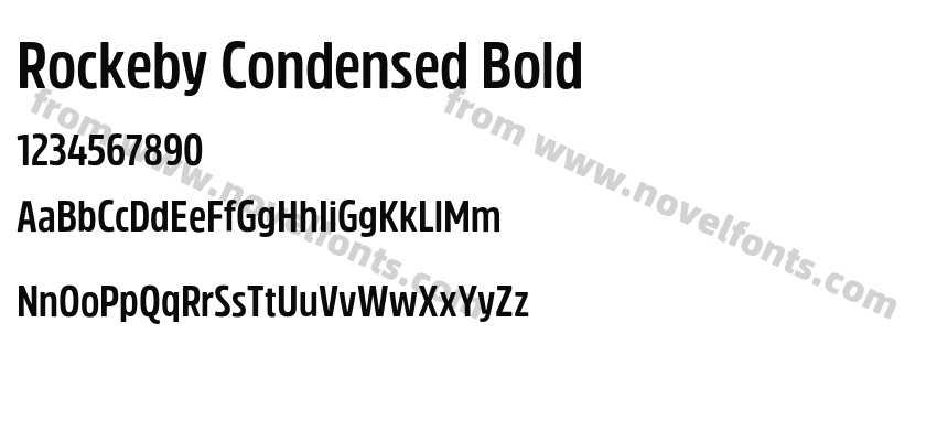 Rockeby Condensed BoldPreview