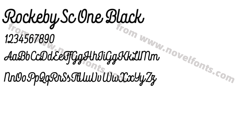 Rockeby Sc One BlackPreview
