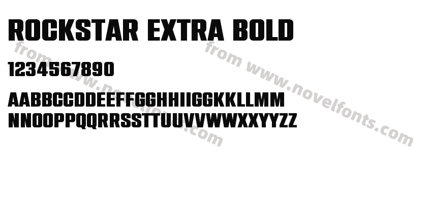 Rockstar Extra BoldPreview