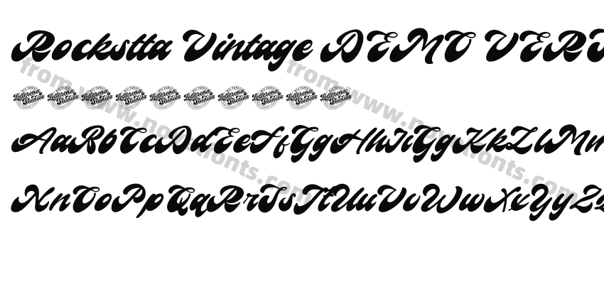 Rockstta Vintage DEMO VERSION ItalicPreview