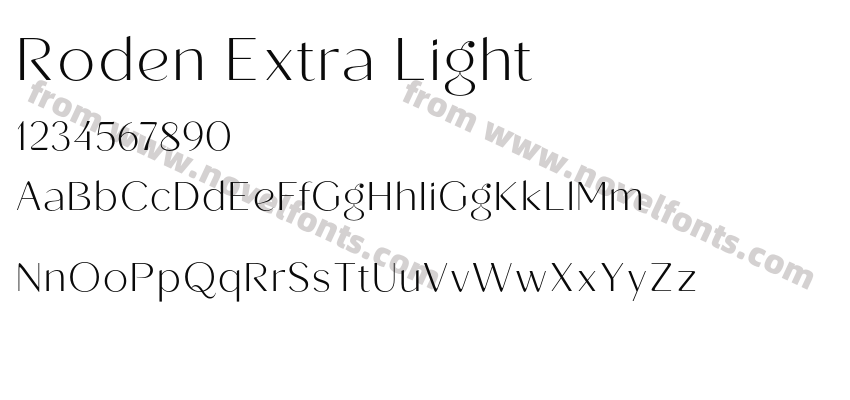 Roden Extra LightPreview