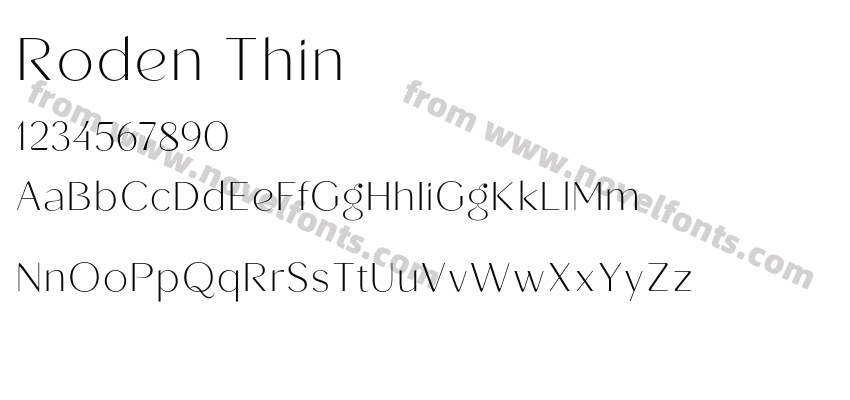 Roden ThinPreview