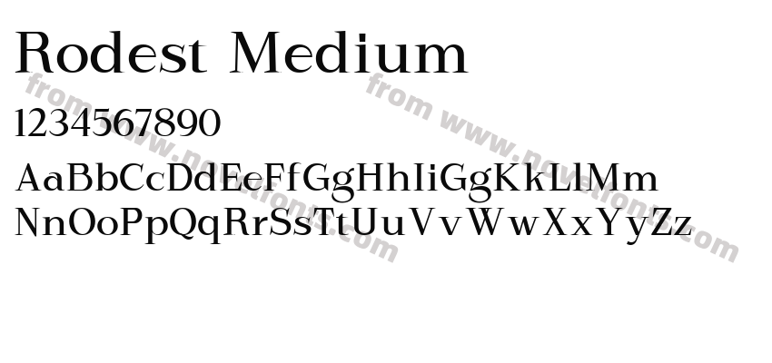 Rodest MediumPreview