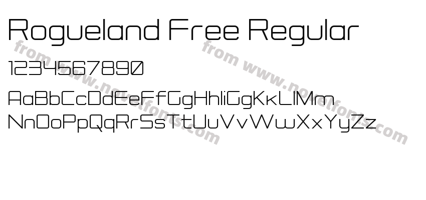 Rogueland Free RegularPreview