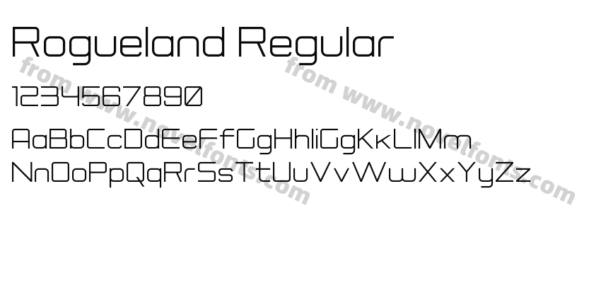 Rogueland RegularPreview