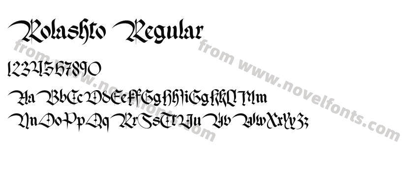 Rolashto RegularPreview