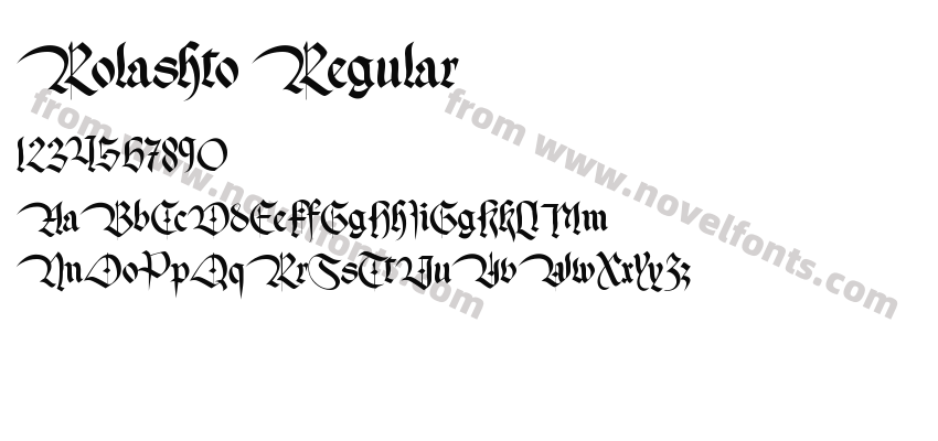 Rolashto RegularPreview