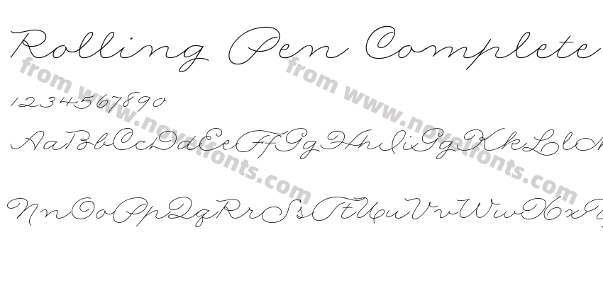 Rolling Pen CompletePreview