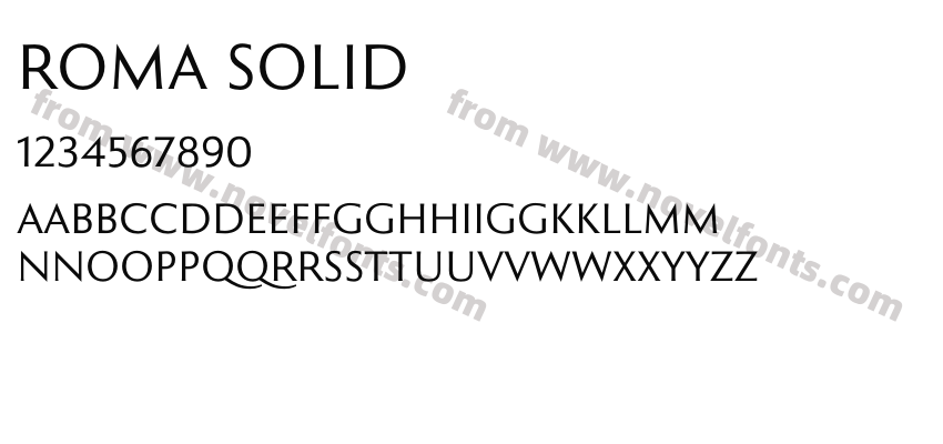 Roma SolidPreview