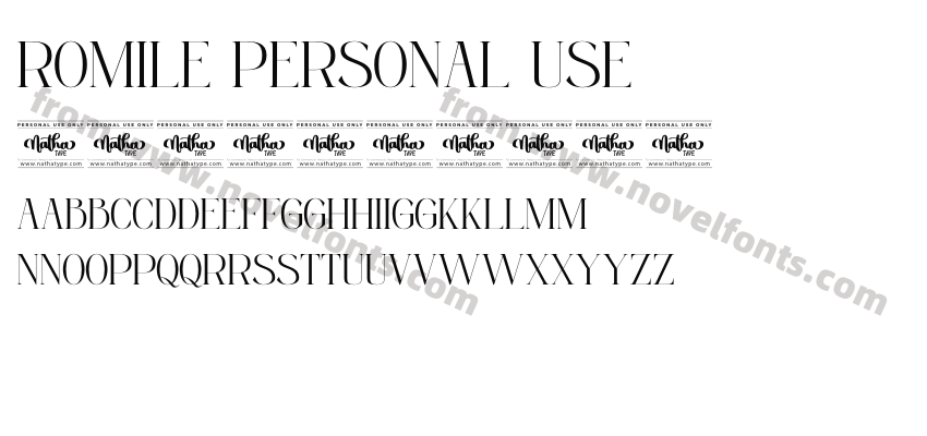 Romile Personal UsePreview