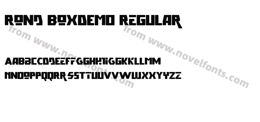 Rond BoxDEMO RegularPreview