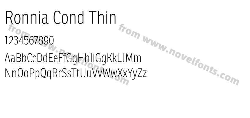 Ronnia Cond ThinPreview