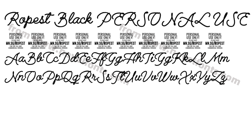 Ropest Black PERSONAL USE ONLYPreview