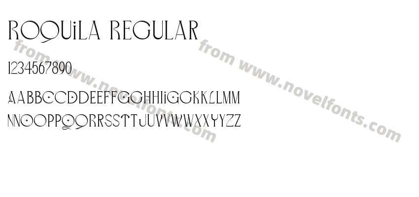 Roquila RegularPreview