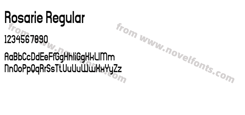 Rosarie RegularPreview