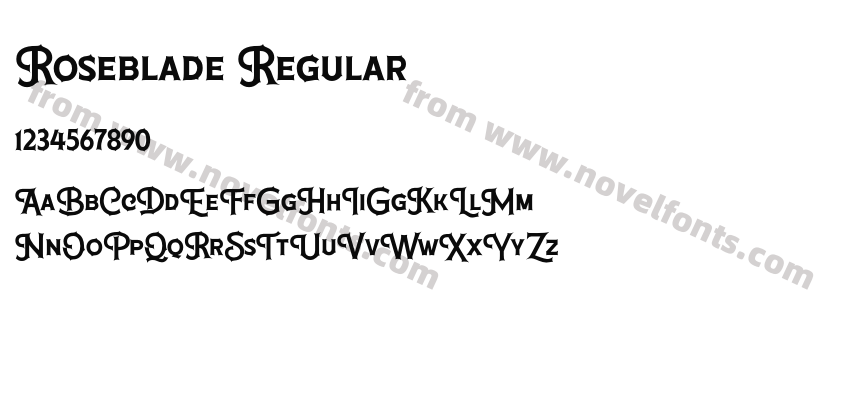 Roseblade RegularPreview