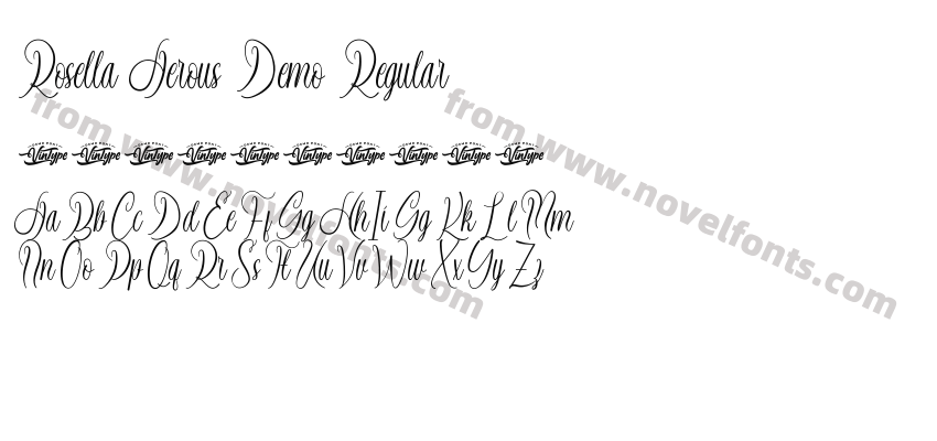 Rosella Aerous Demo RegularPreview