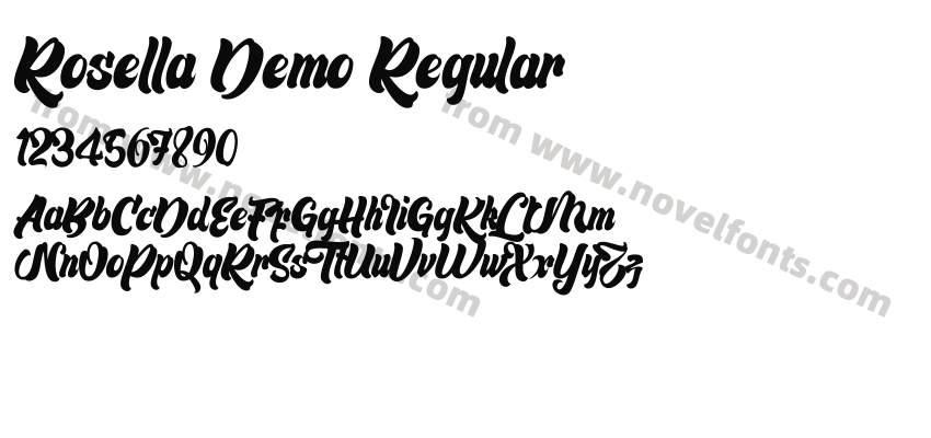 Rosella Demo RegularPreview