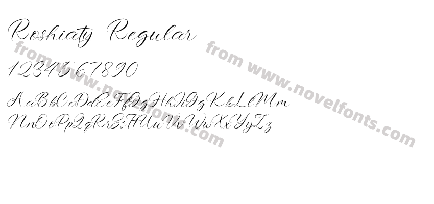 Roshiaty RegularPreview