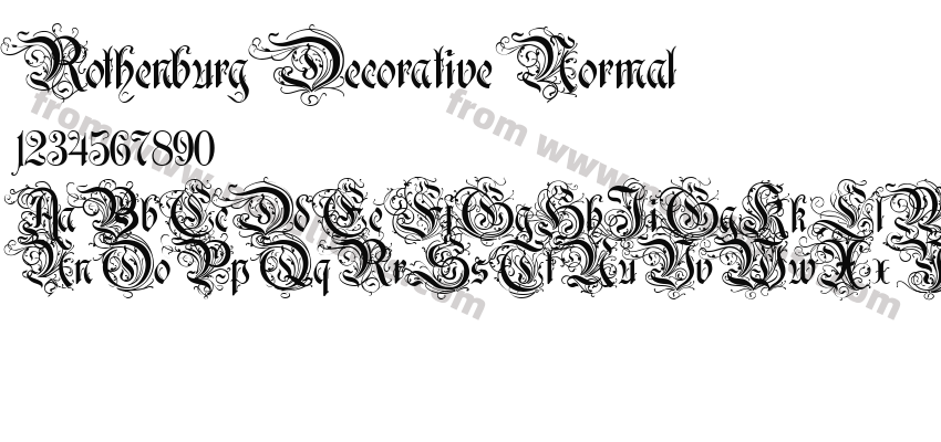 Rothenburg Decorative NormalPreview